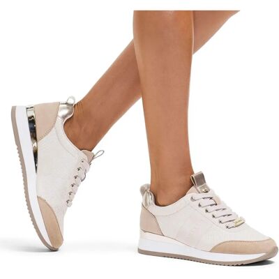 Carvela Model - Gold Sneakers - Size Uk 6 Carvela Model - Gold Sneakers - Size Uk 6
