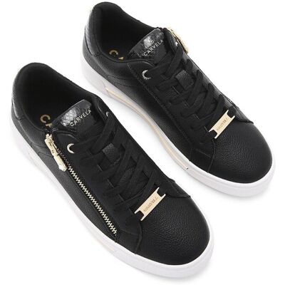 Carvela Diamond Zip Sneakers - Black - Size Uk 3 Carvela Diamond Zip Sneakers - Black - Size Uk 3