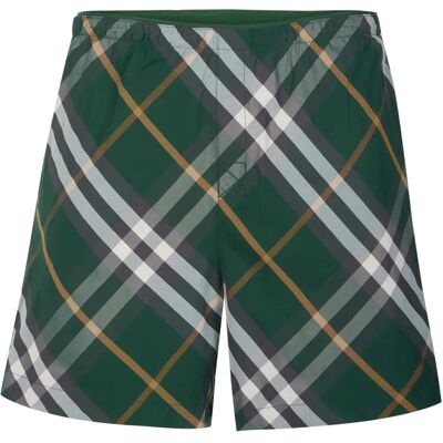Burberry Geruit Zwemshorts - Ivy Groen - Maat L Burberry Geruit Zwemshorts - Ivy Groen - Maat L