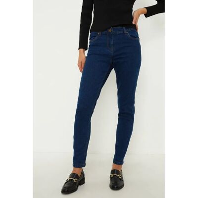 Oasis Jade Mid Rise Skinny Jeans - Indigo Blue - Size 8 Oasis Jade Mid Rise Skinny Jeans - Indigo Blue - Size 8