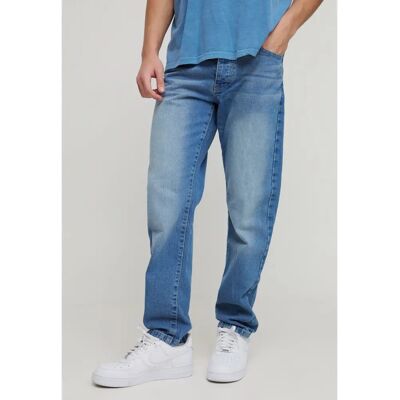 boohooman Herrenjeans - Gerades Bein - Blau - 32R boohooman Herrenjeans - Gerades Bein - Blau - 32R