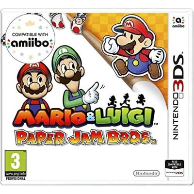 Nintendo 3DS Mario Luigi Paper Jam - Neu & Versiegelt Nintendo 3DS Mario Luigi Paper Jam - Neu & Versiegelt