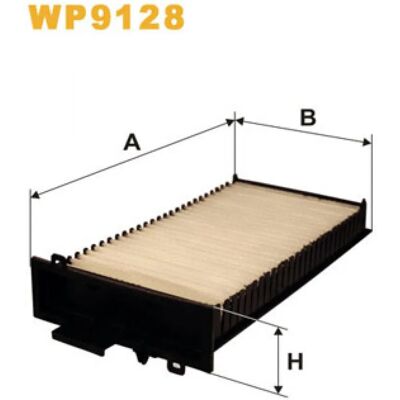 WIX FILTERS WP9128 - Filtro abitacolo WIX FILTERS WP9128 - Filtro abitacolo