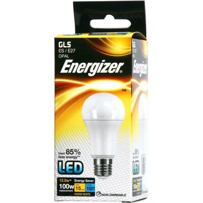 Ampoule LED Opale Energizer ES (E27) Non Dimmable - Blanc Chaud - Ampoule - Publicité Ampoule LED Opale Energizer ES (E27) Non Dimmable - Blanc Chaud - Ampoule - Publicité