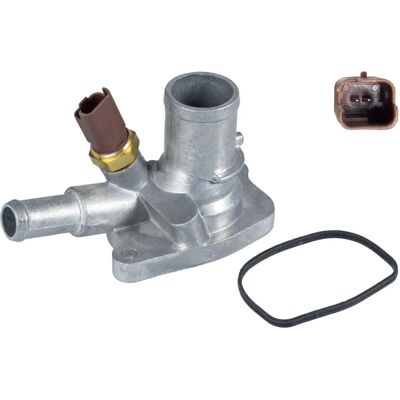 Boîtier du thermostat Blue Print ADA109217 - Avec interrupteur, Fiat, Panda, 500 Boîtier du thermostat Blue Print ADA109217 - Avec interrupteur, Fiat, Panda, 500
