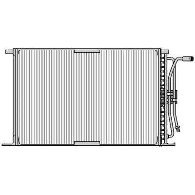 Delphi TSP0225026 - Air Conditioning Condenser Delphi TSP0225026 - Air Conditioning Condenser