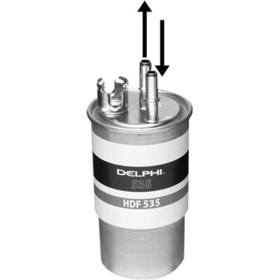Filtre à Carburant Delphi HDF535 - Raccord rapide - Filtre à carburant Filtre à Carburant Delphi HDF535 - Raccord rapide - Filtre à carburant