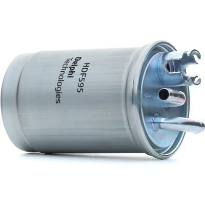 Filtre à Carburant Delphi HDF595 - En ligne, 160mm, Plastique Filtre à Carburant Delphi HDF595 - En ligne, 160mm, Plastique