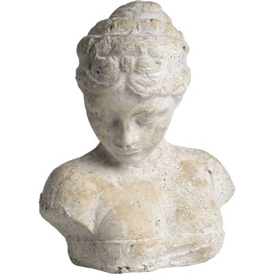 Hill Interiors - 9031 - Cream Stone - Decorative statue Hill Interiors - 9031 - Cream Stone - Decorative statue