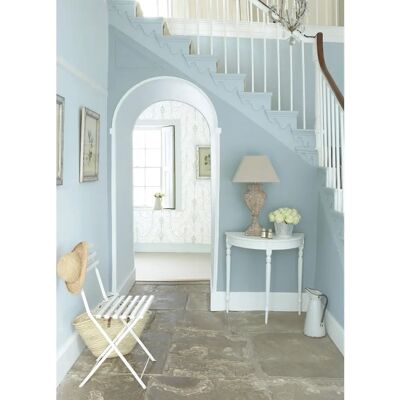 Little Greene Absolute Matt Emulsion - Bone China Blue - Mid Blues - Interior Paint Little Greene Absolute Matt Emulsion - Bone China Blue - Mid Blues - Interior Paint