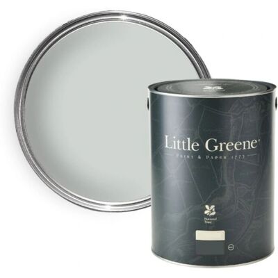 Little Greene Absolute Matt Emulsion - 2.5L - Bone China Blue - Mid 183 - Paint Little Greene Absolute Matt Emulsion - 2.5L - Bone China Blue - Mid 183 - Paint