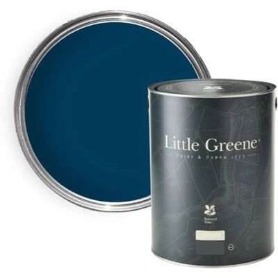 Little Greene Absolute Matt Emulsion - Deep Space Blue 207 - Interior Paint Little Greene Absolute Matt Emulsion - Deep Space Blue 207 - Interior Paint