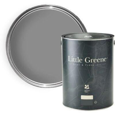 Little Greene Intelligent Eggshell - 2.5L - Mid Lead Colour 114 - Paint Little Greene Intelligent Eggshell - 2.5L - Mid Lead Colour 114 - Paint