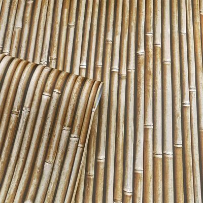 Arthouse Bamboo Wall Natural Wallpaper - Wallcovering Arthouse Bamboo Wall Natural Wallpaper - Wallcovering