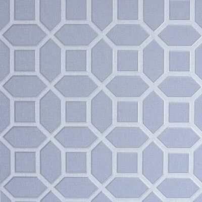 Arthouse - Luxe Origin Diamond - Blue - Glitter Metallic Wallpaper Arthouse - Luxe Origin Diamond - Blue - Glitter Metallic Wallpaper