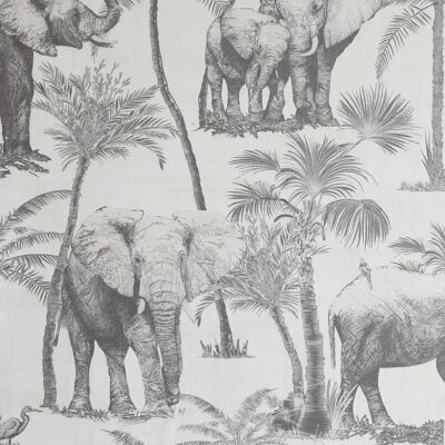 Arthouse Elephant Wallpaper Charcoal - Wallpaper Arthouse Elephant Wallpaper Charcoal - Wallpaper