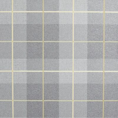 Arthouse Ochre Grey Tartan Wallpaper - Heavyweight Vinyl Arthouse Ochre Grey Tartan Wallpaper - Heavyweight Vinyl