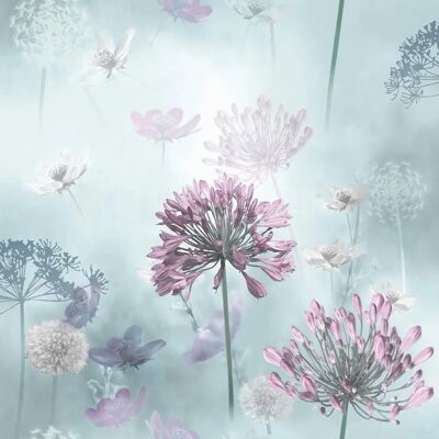 Arthouse Spring Meadow Floral Pattern Wallpaper Lilac - Wallpaper Arthouse Spring Meadow Floral Pattern Wallpaper Lilac - Wallpaper