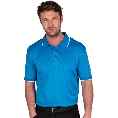 Island Green Polo de Golf Homme 2023 Bleu Ciel - Performance Island Green Polo de Golf Homme 2023 Bleu Ciel - Performance