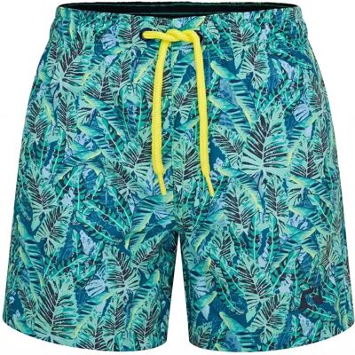 RIPT Essentials - Leaf Print Swim Shorts - Swim Shortsen RIPT Essentials - Leaf Print Swim Shorts - Swim Shortsen