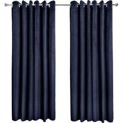 Emma Barclay - Velvet Thermal Blackout Curtains - Navy Emma Barclay - Velvet Thermal Blackout Curtains - Navy