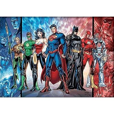 DC Justice League United Poster - 30x40cm - Gerahmt DC Justice League United Poster - 30x40cm - Gerahmt