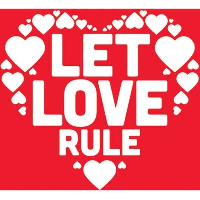 Pyramid International - Poster Let Love Rule - 30x40 cm Pyramid International - Poster Let Love Rule - 30x40 cm