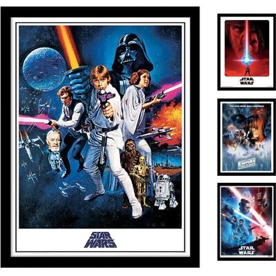 Star Wars FP11220P-PL 30 x 40 cm - A New Hope Framed Print Star Wars FP11220P-PL 30 x 40 cm - A New Hope Framed Print