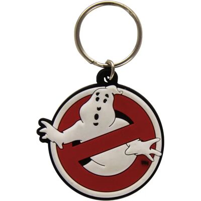 Portachiavi Logo Ghostbusters di Pyramid International - Regalo in Gomma Portachiavi Logo Ghostbusters di Pyramid International - Regalo in Gomma