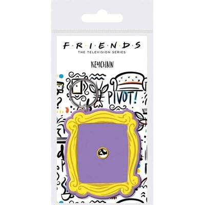 Friends PVC Rahmen Schlüsselring - Schlüsselring, Mehrfarbig, Offiziell lizenziert - Schlüsselrings Typ Friends PVC Rahmen Schlüsselring - Schlüsselring, Mehrfarbig, Offiziell lizenziert - Schlüsselrings Typ