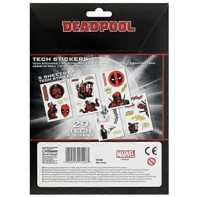 Autocollants officiels Deadpool pour Macbook - Autocollants - Autocollants - Publicité Autocollants officiels Deadpool pour Macbook - Autocollants - Autocollants - Publicité