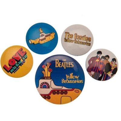 The Beatles Abzeichen Set Yellow Submarine - Abzeichen-Set Badge The Beatles Abzeichen Set Yellow Submarine - Abzeichen-Set Badge