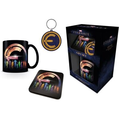 Pyramid Eternals Geschenkset - Farbige Tasse, Untersetzer & Schlüsselanhänger Pyramid Eternals Geschenkset - Farbige Tasse, Untersetzer & Schlüsselanhänger
