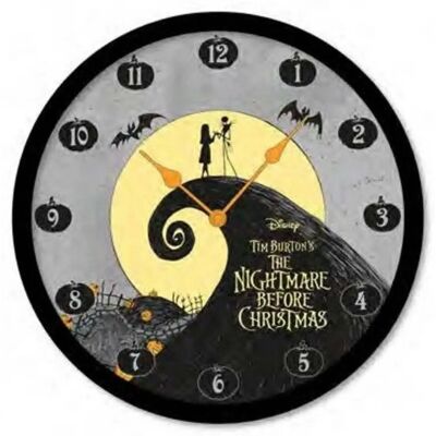 Pyramid International Nightmare Before Christmas Wanduhr - 89641 Pyramid International Nightmare Before Christmas Wanduhr - 89641