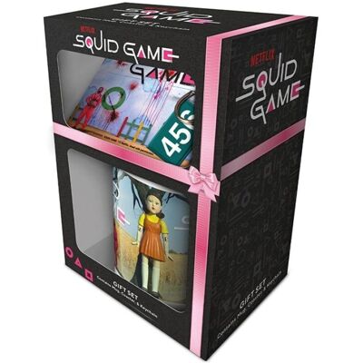 Ensemble Mer & Jeu du Calmar - Mug, Porte-clés & Sous-verre - Publicité Ensemble Mer & Jeu du Calmar - Mug, Porte-clés & Sous-verre - Publicité