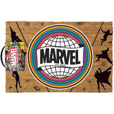 Marvel Energized Kokosmatte - Doormat - Lebhaftes Marvel-Design, Robust Kokosfasermaterial, Gummirückseite Marvel Energized Kokosmatte - Doormat - Lebhaftes Marvel-Design, Robust Kokosfasermaterial, Gummirückseite