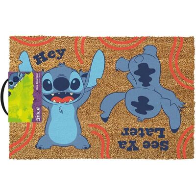 Disney Lilo & Stitch Hey/See Ya Later Dörrmatta - 40x60 - Inomhus/Utomhus Disney Lilo & Stitch Hey/See Ya Later Dörrmatta - 40x60 - Inomhus/Utomhus