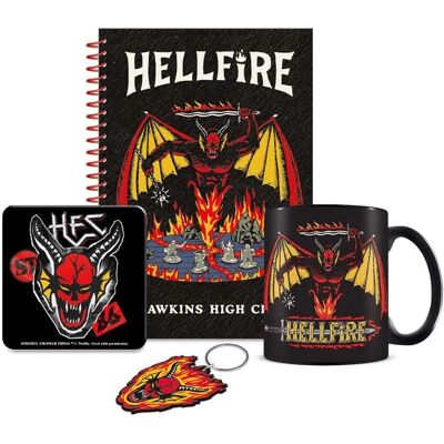 Pyramid International Stranger Things Geschenkset - Becher, Untersetzer, Schlüsselanhänger & Notizbuch Pyramid International Stranger Things Geschenkset - Becher, Untersetzer, Schlüsselanhänger & Notizbuch