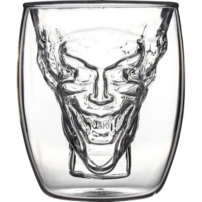 DC Comics Joker Glas - Hochwertig - Offizielle Lizenz - 0,23-0,28L - Gläser und Untersetzer DC Comics Joker Glas - Hochwertig - Offizielle Lizenz - 0,23-0,28L - Gläser und Untersetzer