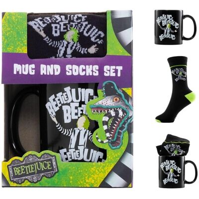 BEETLEJUICE - Kopp & Sokker - 315ml - BM-232763 BEETLEJUICE - Kopp & Sokker - 315ml - BM-232763