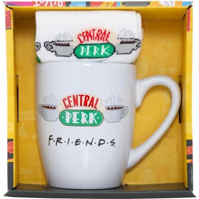 FRIENDS Central Perk Tasse 315ml - Becher und Socken Damen 36-41 FRIENDS Central Perk Tasse 315ml - Becher und Socken Damen 36-41