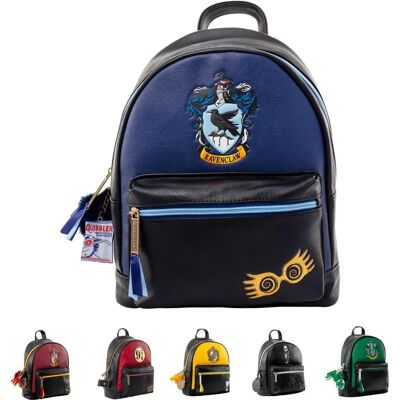 Harry Potter Ravenclaw Rucksack - Mini PU-Leder - Offiziell lizenziert Harry Potter Ravenclaw Rucksack - Mini PU-Leder - Offiziell lizenziert