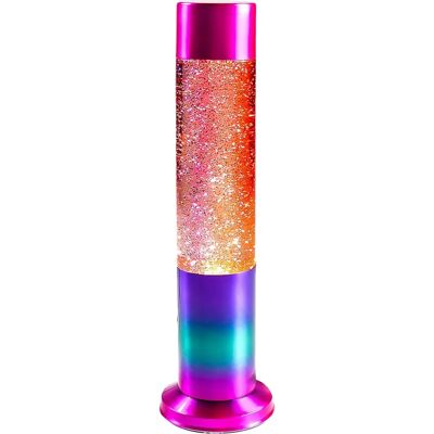Nova - Rainbow Glitter Lamp - Multicoloured - Rainbow Fade - Lamp Nova - Rainbow Glitter Lamp - Multicoloured - Rainbow Fade - Lamp