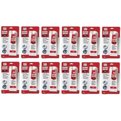 Unknown - 151 - White - Small - Silicone Sealant Unknown - 151 - White - Small - Silicone Sealant