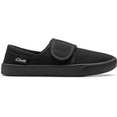 Clarks Hopper Run School Pumps - Black, UK 12, P.E. Fit Clarks Hopper Run School Pumps - Black, UK 12, P.E. Fit