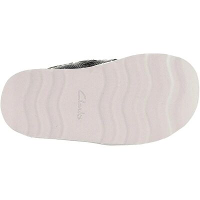 Clarks Crown Spirit Classic Zwarte Lederen Veterschoenen voor Kinderen - Bruin Clarks Crown Spirit Classic Zwarte Lederen Veterschoenen voor Kinderen - Bruin