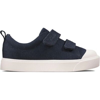 Clarks City Bright T Scarpe Bambina Navy - Scarpe Casual Clarks City Bright T Scarpe Bambina Navy - Scarpe Casual