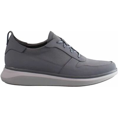 Clarks Un Globe Sport Grey Synthetic Trainers - Men UK 12 Clarks Un Globe Sport Grey Synthetic Trainers - Men UK 12