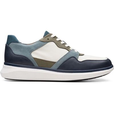Clarks - Un Globe Run - Granatowa Skóra - 42.5 - Shoes Clarks - Un Globe Run - Granatowa Skóra - 42.5 - Shoes
