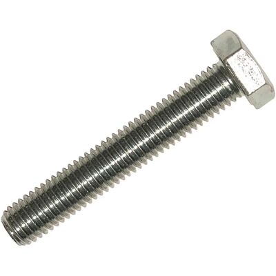 METALMATE Vite ad Alta Resistenza M12 - Zincata - DIN 933 - 50 pezzi METALMATE Vite ad Alta Resistenza M12 - Zincata - DIN 933 - 50 pezzi